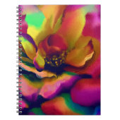 Carnet Rose arc-en-ciel (Devant)
