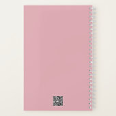 Carnet rose avec monogramme (Verso)