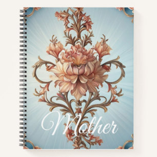 Carnet Rose Baroque 