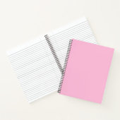 Carnet Rose bébé (Intérieur)