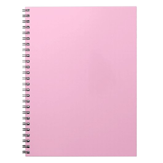 Carnet Rose bébé (Devant)