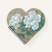 Carnet Rose blanche (Devant)