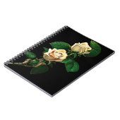 Carnet Rose blanche (Côté gauche)