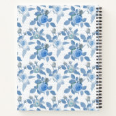 Carnet Rose bleu (Dos)