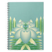 Carnet Rose bleu (Devant)