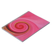 Carnet rose bonbon (Côté gauche)