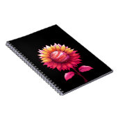 Carnet Rose céleste-noir (Côté Droit)