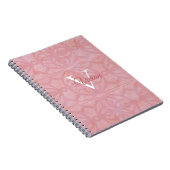 Carnet Rose cerise en fleur (Côté Droit)