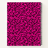 Carnet Rose Chaud et Léopard Noir (Dos)