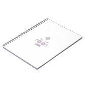 Carnet Rose Classique Blanche Lait décoration design (Côté gauche)