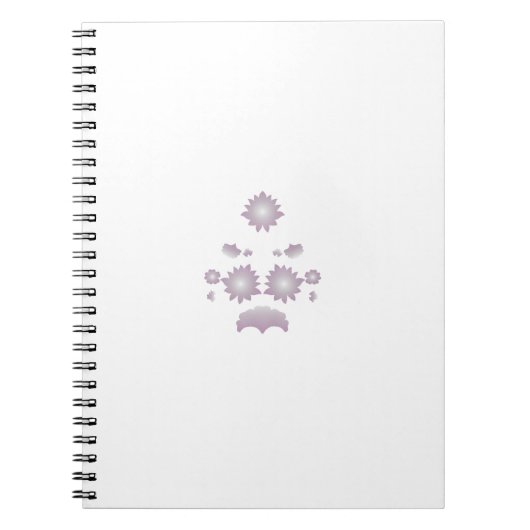 Carnet Rose Classique Blanche Lait décoration design (Devant)