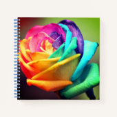 Carnet Rose coloré (Devant)