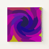 Carnet Rose colorée..... (Dos)