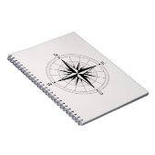Carnet Rose Compass vintage (Côté Droit)