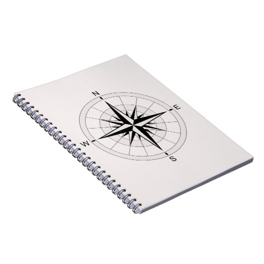 Carnet Rose Compass vintage (Côté Droit)
