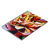 Carnet Rose coucher de soleil arc-en-ciel aquarelle art o (Côté gauche)