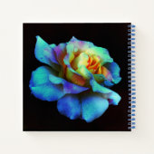 Carnet Rose couleur Cravate turquoise (Dos)