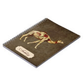 Carnet rose de chameau (Côté gauche)