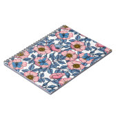 Carnet Rose de chien et papillons (Côté gauche)