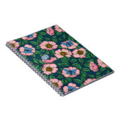 Carnet Rose de chien et papillons (Côté Droit)