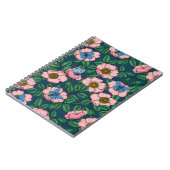 Carnet Rose de chien et papillons (Côté gauche)