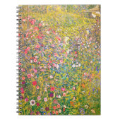 Carnet rose de fleurs de Gustav Klimt (Devant)