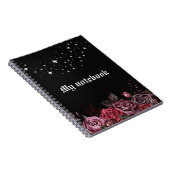 Carnet Rose de minuit - Journal gothique (Côté Droit)