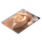 Carnet Rose De Pêche Délicat Avec Dew (Côté gauche)