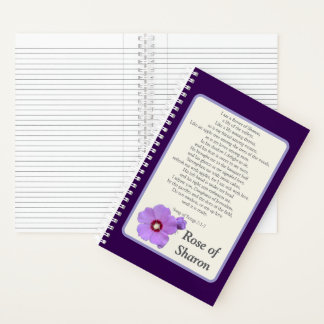 Carnet Rose de Sharon