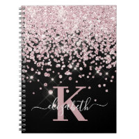 Rose de verre noir Parties scintillant or Diamant 