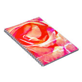 Carnet Rose design lumineux (Côté Droit)
