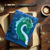 Carnet Rose d'hiver Dragon