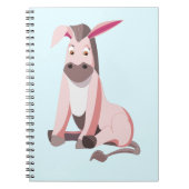 Carnet rose Donkey - Vos Couleurs - Texte (Devant)