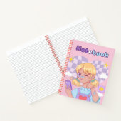 Carnet 🌸 rose doux 💗 ✨ (Intérieur)