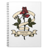 Carnet rose druid (Devant)