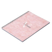 Carnet Rose en poudre (Côté gauche)