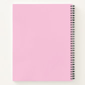 Carnet Rose Ennuyeuse (Dos)