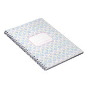 Carnet Rose et Bleu Grandmillennial (Côté Droit)