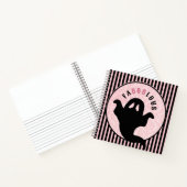 Carnet Rose et noir | Fabole Ghost (Intérieur)