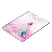 Carnet Rose et Or Sweet Seize Ans (Côté gauche)