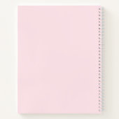 Carnet Rose et pourpre (Dos)