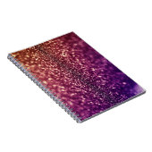 Carnet rose et pourpre rouge de parties (Côté Droit)