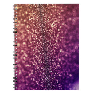 Carnet rose et pourpre rouge de parties