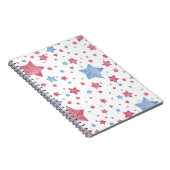 Carnet Rose + Etoiles Bleues (Côté Droit)