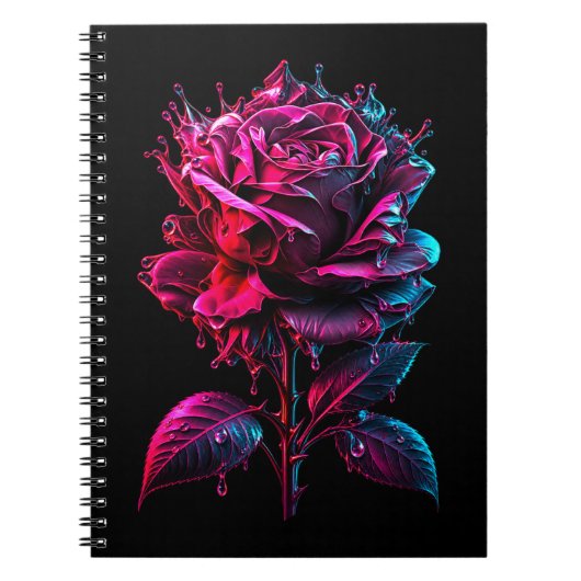 Carnet rose fantaisie (Devant)