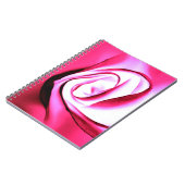 Carnet Rose Fuchsia (Côté gauche)