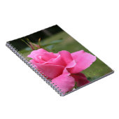 Carnet Rose girly du jardin (Côté Droit)