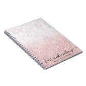 Carnet rose gold (Côté Droit)