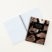 Carnet Rose Gold Foil Abstrait (Intérieur)