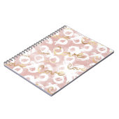 Carnet Rose Gold Love XO (Côté gauche)